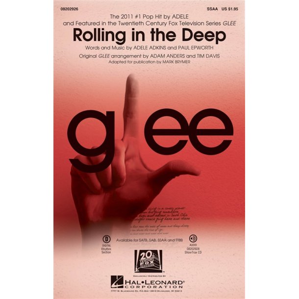 Adele: Rolling In The Deep (Brymer) - SSAA