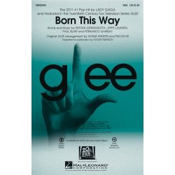 LADY GAGA BORN THIS WAY (EMERSON ROGER) SSA CHORAL
