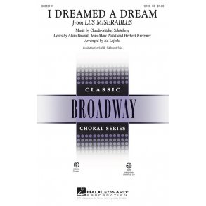 Alain Boublil/Claude-Michel Schonberg: I Dreamed A Dream (Les Miserables) (SATB)