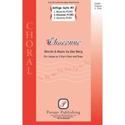 Berg Chaconne Solfege Ste Unis(2pt)