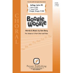 KEN BERG BOOGIE WOOGIE FROM SOLFEGE SUITE #3 2 PART CHORAL