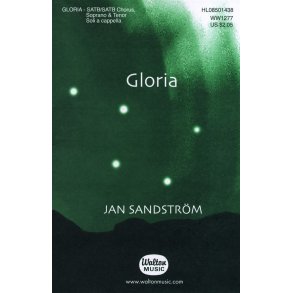 Jan Sandstrom: Gloria (SSAATTBB)