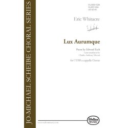 Eric Whitacre: Lux Aurumque (TTBB)