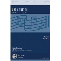 Ola Gjeilo: Ubi Caritas (SATB)