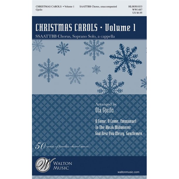 Ola Gjeilo: Christmas Carols - Volume 1