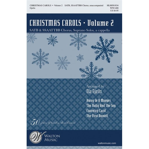 Ola Gjeilo: Christmas Carols - Volume 2