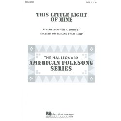 This Little Light Of Mine (SATB)