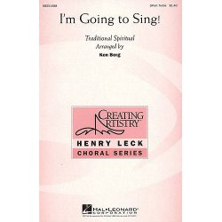 I'm Going to Sing!