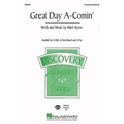 Mark Brymer: Great Day A-Comin' (SAB)