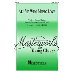 Baldassare Donato: All Ye Who Music Love