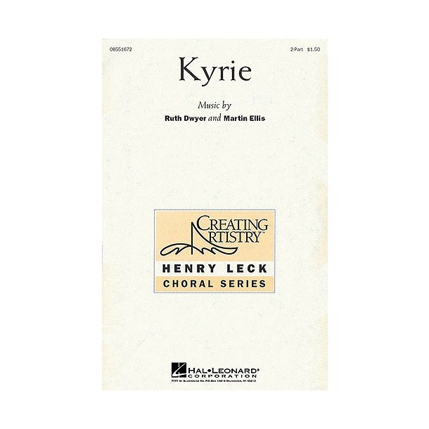 Ruth Dwyer And Martin Ellis: Kyrie