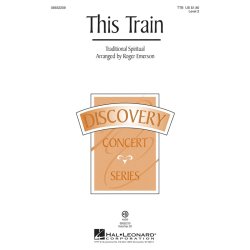 THIS TRAIN (EMERSON ROGER) TTB CHORAL SHEET MUSIC