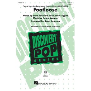 LOGGINS KENNY FOOTLOOSE (ARR EMERSON ROGER) 3PT CHOR