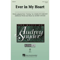 SNYDER AUDREY EVER IN MY HEART SSA CHORAL
