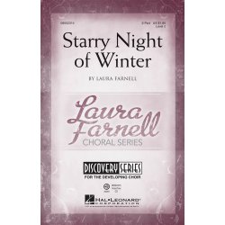 FARNELL LAURA STARRY NIGHT OF WINTER 2 PART CHORAL