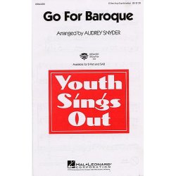 Go For Baroque (Arr. Audrey Snyder)- 2-Part