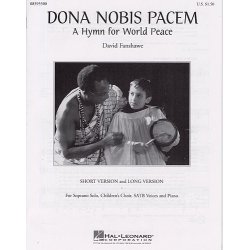 David Fanshawe: Dona Nobis Pacem A Hymn For World Peace (SATB)