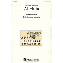 Henry Purcell: Alleluia (Ed. Grundahl) (SSA)