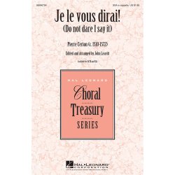 Certon Je Le Vous Dirai Leavitt Ssa