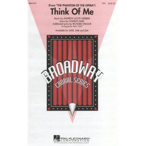 Think Of Me (The Phantom Of The Opera) - SSA