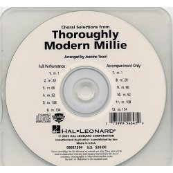 Thoroughly Modern Millie: Choral Selections (Showtrax CD)
