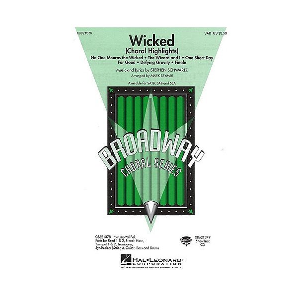Stephen Schwartz: Wicked - Choral Highlights (SAB)