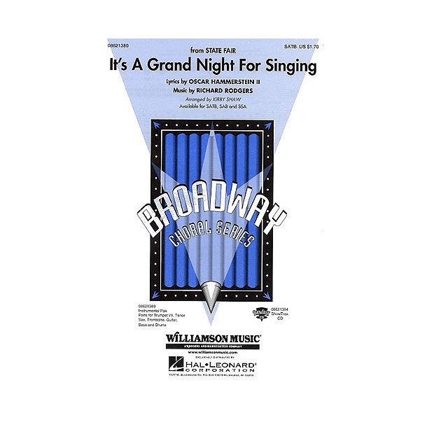 Rogers And Hammerstein: It's A Grand Night For Singing (SATB)