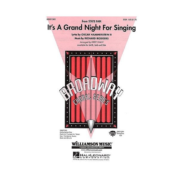 Rodgers And Hammerstein: It's A Grand Night For Singing (State Fair) (SSA)