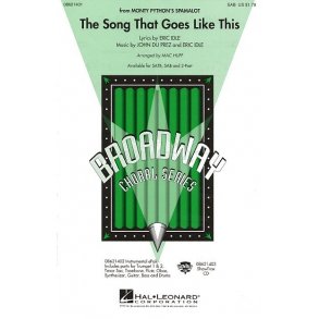 Eric Idle: The Song That Goes Like This (Spamalot) (SAB)