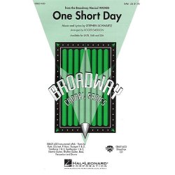 Stephen Schwartz: One Short Day (Wicked) - SAB