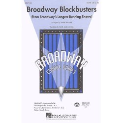 Broadway Blockbusters Medley (SATB)