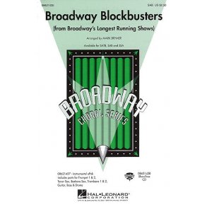 Broadway Blockbusters Medley (SAB)