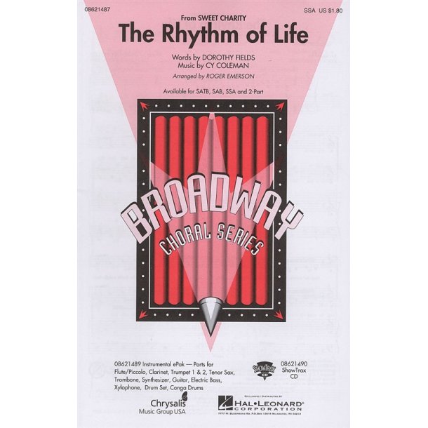 Cy Coleman: The Rhythm Of Life (SSA)