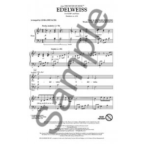 Arr. Linda Spevacek: Edelweiss (ShowTrax CD)
