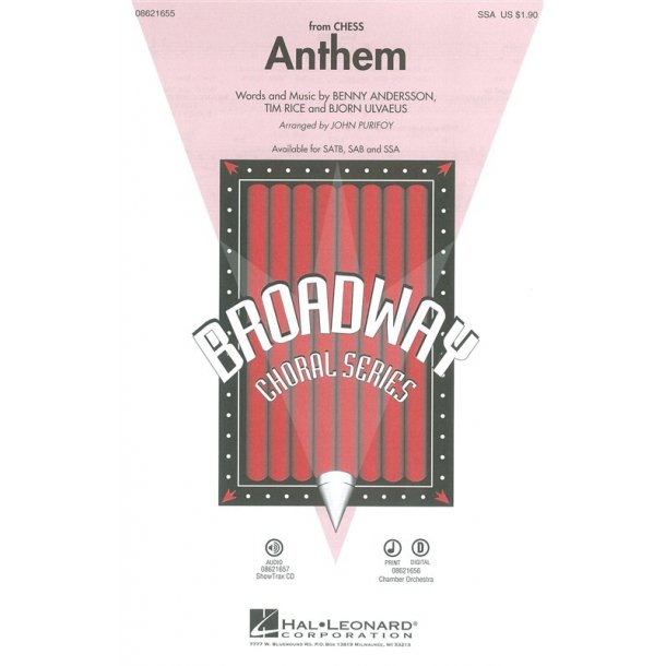 Josh Groban: Anthem (Chess) - SSA