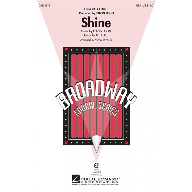 Elton John: Shine (Billy Elliot) - SSA
