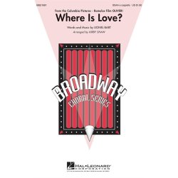 Bart Where Is Love (Shaw) Ssaa Chor