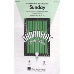 Stephen Sondheim: Sunday (Sunday In The Park With George) - SAB