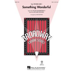 RODGERS/HAMMERSTEIN SOMETHING WONDERFUL KING AND I (BRYMER MARK) SSA