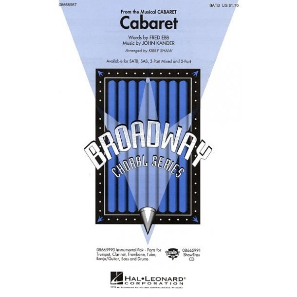 John Kander/Fred Ebb: Cabaret (SATB)