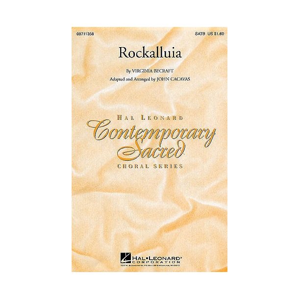 Virginia Becraft: Rockalluia SATB