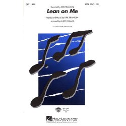 Kirk Franklin: Lean On Me (SATB)