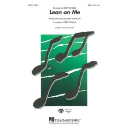 Kirk Franklin: Lean On Me (SAB)