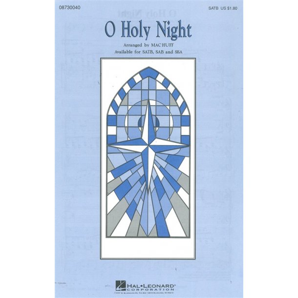 O Holy Night (SATB)