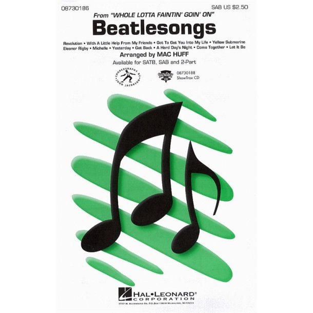 Beatlesongs (Whole Lotta Faintin' Goin On) - SAB