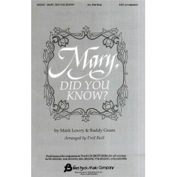 Mark Lowry/Buddy Green: Mary, Did You Know?
