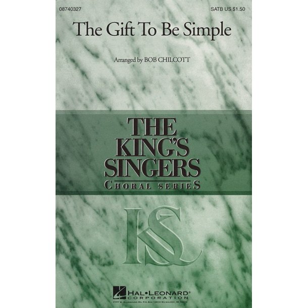 The Gift To Be Simple (SATB)
