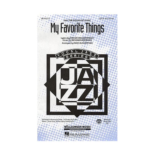 Richard Rodgers/Oscar Hammerstein: My Favorite Things (The Sound Of Music)