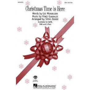 Vince Guaraldi/Lee Mendelson: Christmas Time Is Here SAB