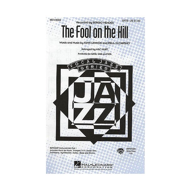 The Beatles: The Fool On The Hill (SATB)